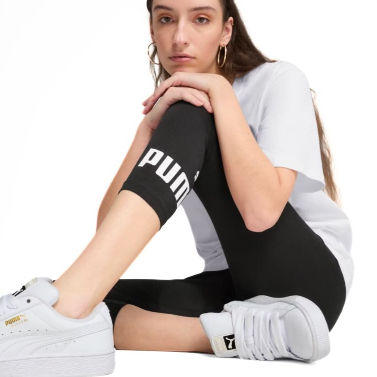 Легінси Puma ESS No.1 Logo 3/4 W - чорний
