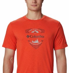 Футболка Columbia Nelson Point™ Graphic SS Tee M - помаранчевий