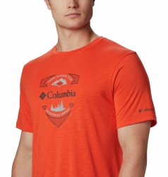 Футболка Columbia Nelson Point™ Graphic SS Tee M - помаранчевий
