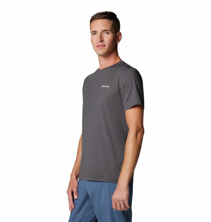 Футболка Columbia Kwick Hike™ Back Graphic SS Tee M - сірий