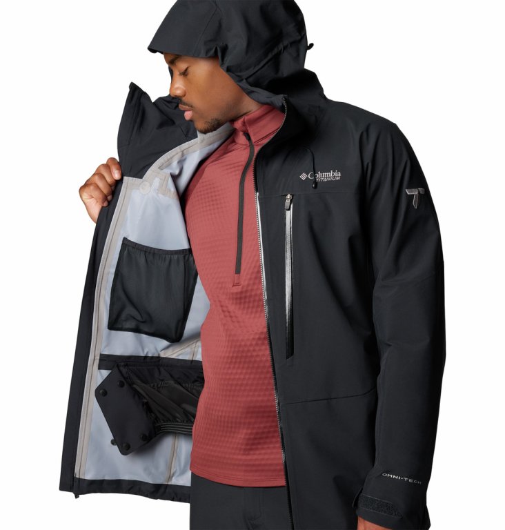 Куртка Columbia Platinum Peak™ II 3L Shell M - чорна