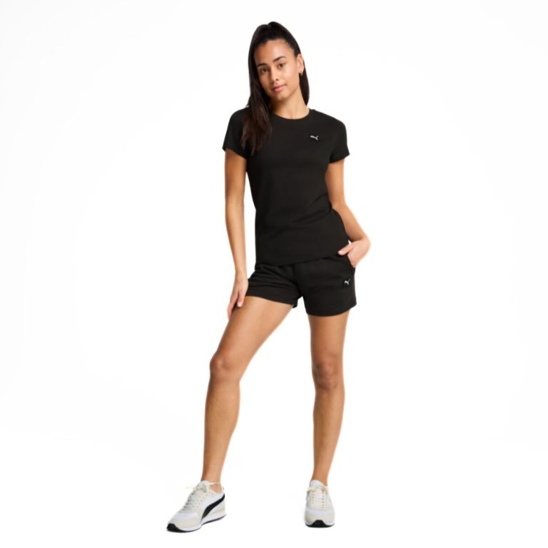 Футболка Puma ESS Elevated Tee W - чорний
