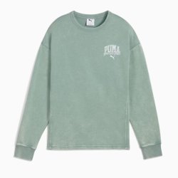 Світшот Puma Class Comfort Washed Crew TR W - зелений