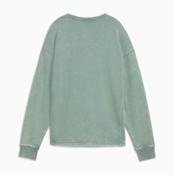 Світшот Puma Class Comfort Washed Crew TR W - зелений