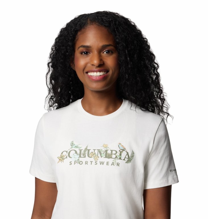 Футболка Columbia Boundless Beauty™ Logo SS Tee W - білий
