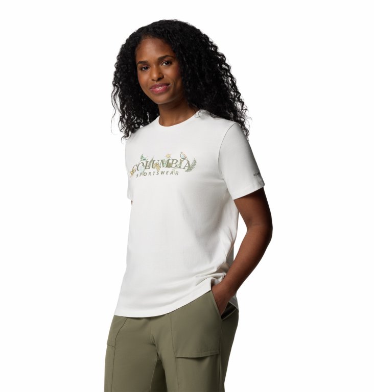 Футболка Columbia Boundless Beauty™ Logo SS Tee W - білий