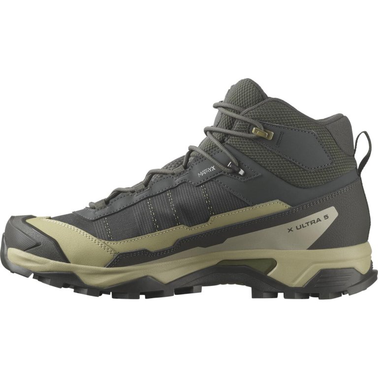 Взуття Salomon X Ultra 5 MID GTX M - сірий/зелений