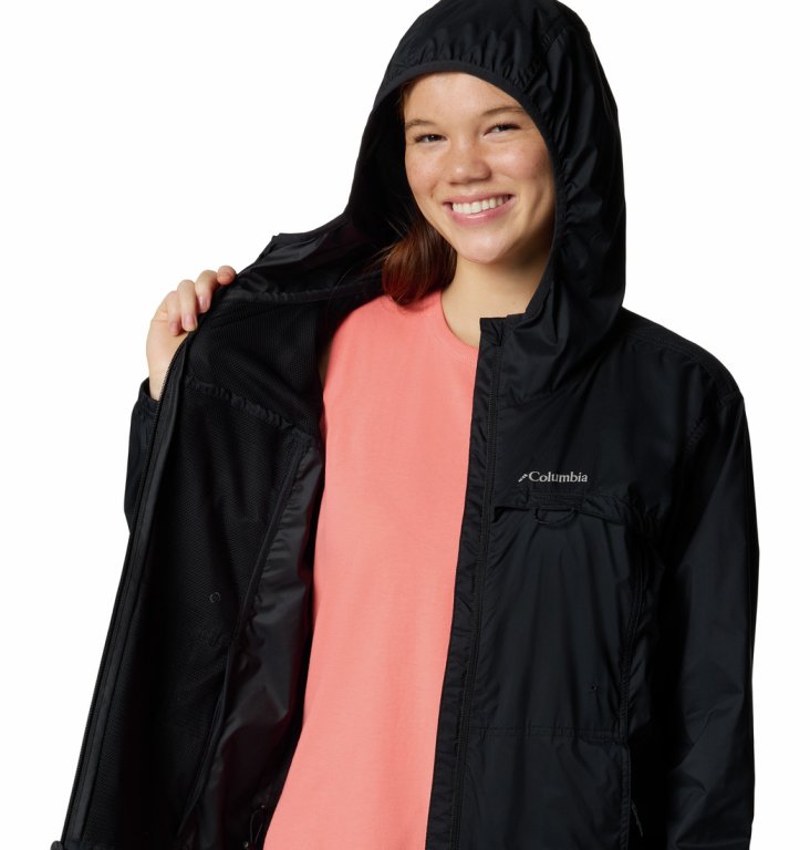 Куртка Columbia Crested Canyon™ Windbreaker W - чорний