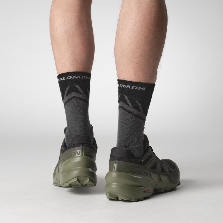 Кросівки Salomon Speedcross 6 GTX M - зелений / чорний
