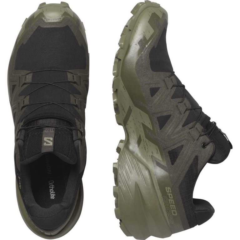 Кросівки Salomon Speedcross 6 GTX M - зелений / чорний