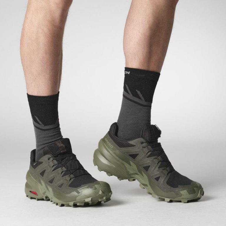 Кросівки Salomon Speedcross 6 GTX M - зелений / чорний
