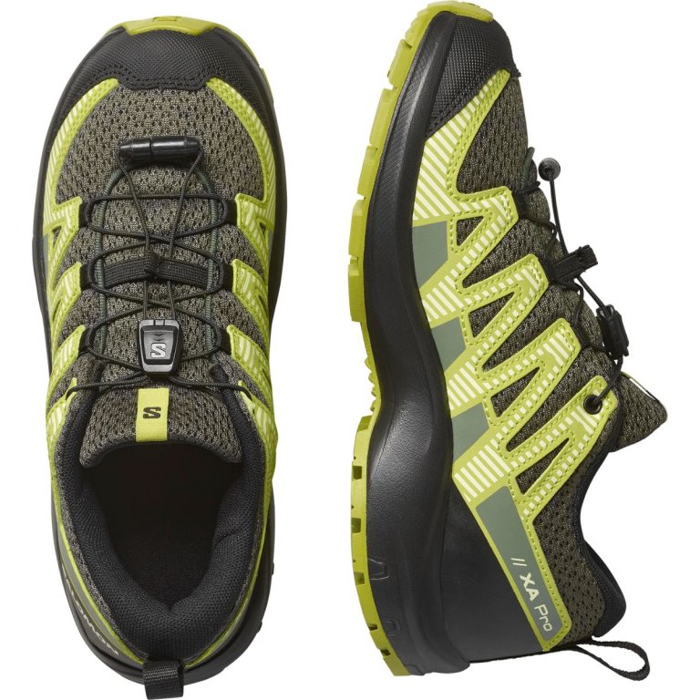Взуття Salomon Xa Pro V8 J - чорний/жовтий