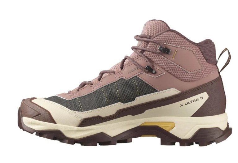 Взуття Salomon X Ultra 5 Mid GTX W - рожевий
