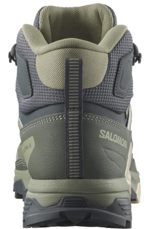 Взуття Salomon X Ultra 5 Mid GTX W - сірий/зелений
