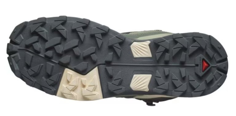 Взуття Salomon X Ultra 5 Mid GTX W - сірий/зелений