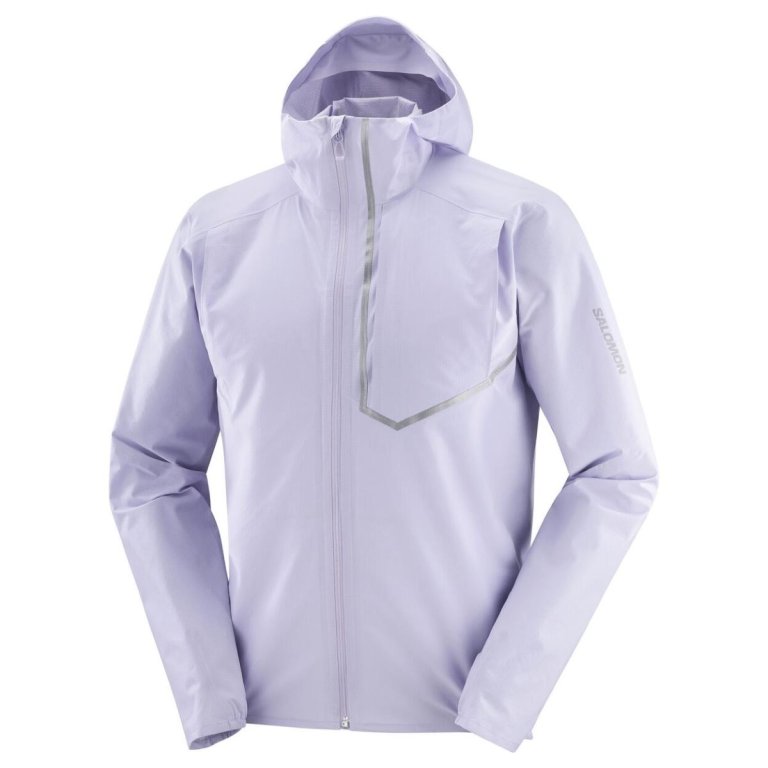 Куртка Salomon Bonatti Trail Jkt M - фіолетовий