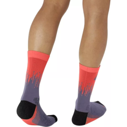 Шкарпетки Asics Performance Run Sock - сірий/помаранчевий