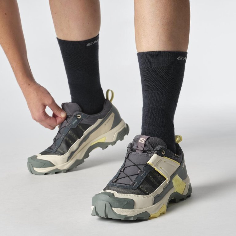 Взуття Salomon X Ultra 5 GTX W - синій/жовтий