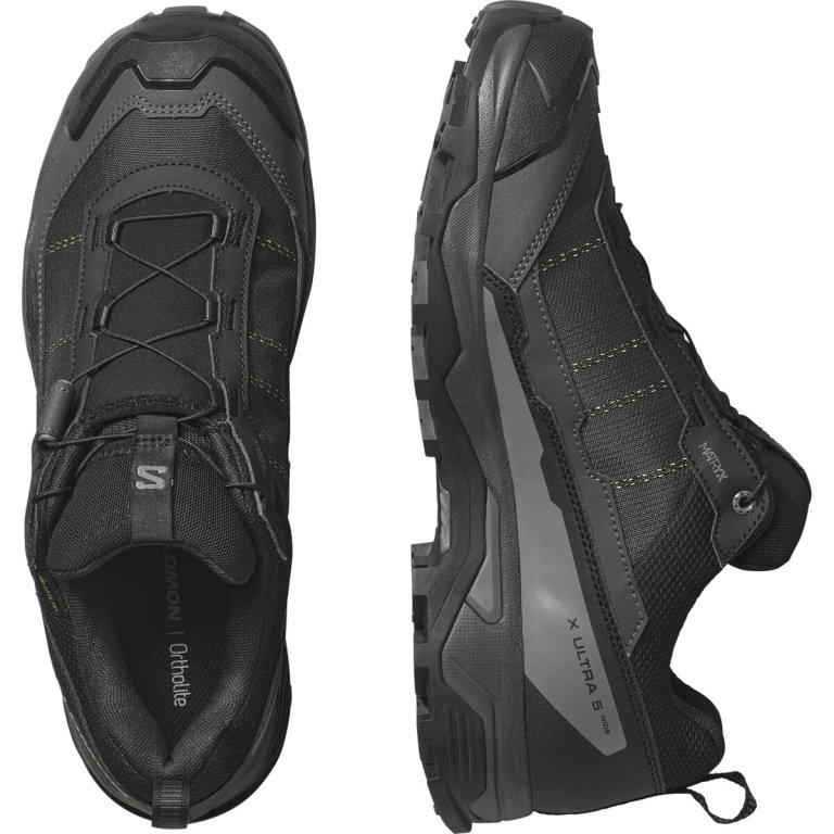Взуття Salomon X Ultra 5 Wide GTX M - чорний/сірий