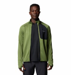 Світшот Columbia Triple Canyon™ Grid Fleece FZ II M - зелений/чорний