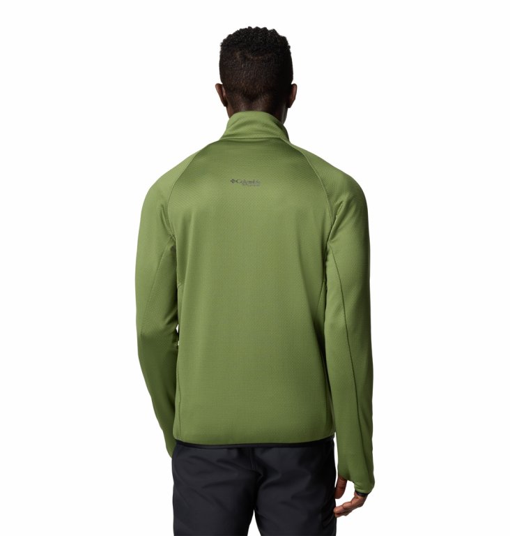 Світшот Columbia Triple Canyon™ Grid Fleece FZ II M - зелений/чорний