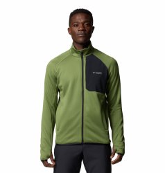 Світшот Columbia Triple Canyon™ Grid Fleece FZ II M - зелений/чорний