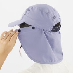 Кепка Salomon Cross+ Cap - фіолетовий