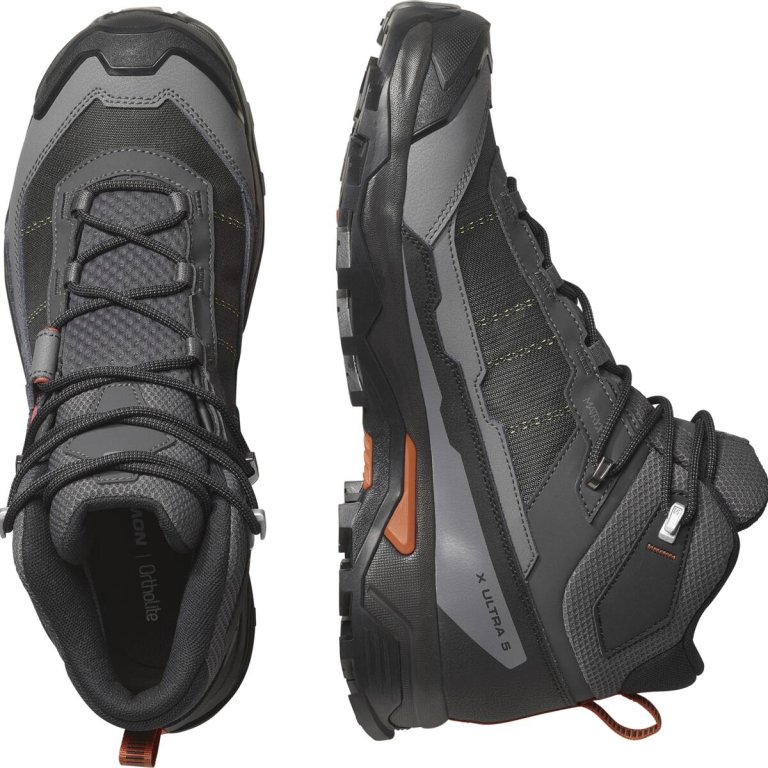Взуття Salomon X Ultra 5 Mid GTX M - чорний/сірий