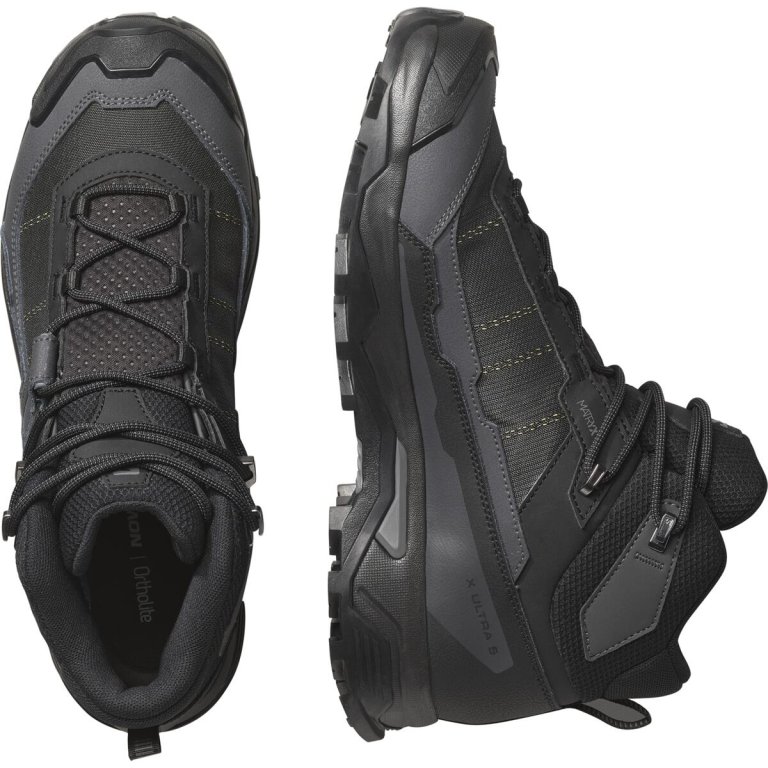 Взуття Salomon X Ultra 5 Mid GTX M - чорний/сірий