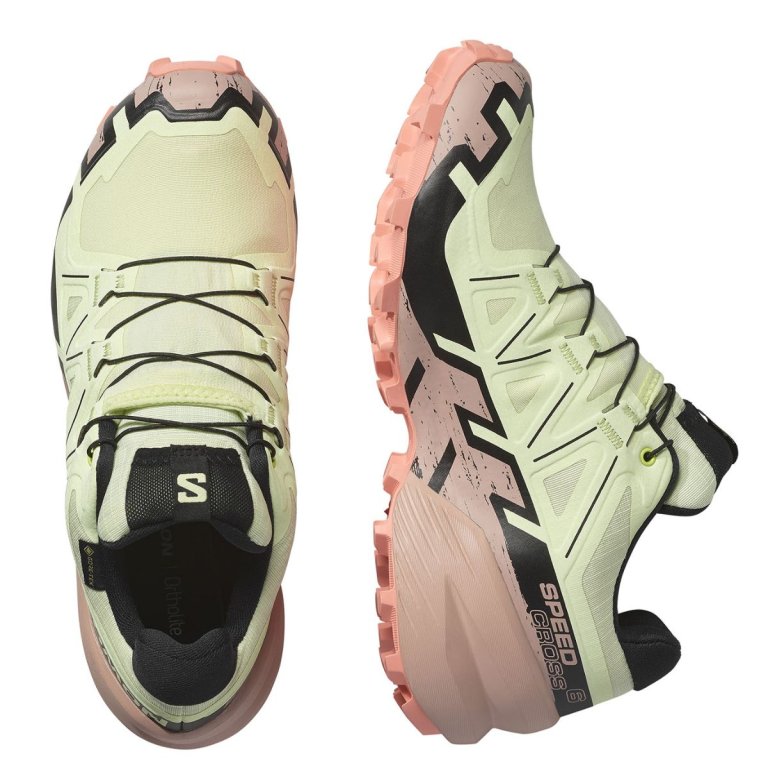 Кросівки Salomon Speedcross 6 GTX W - жовтий/рожевий