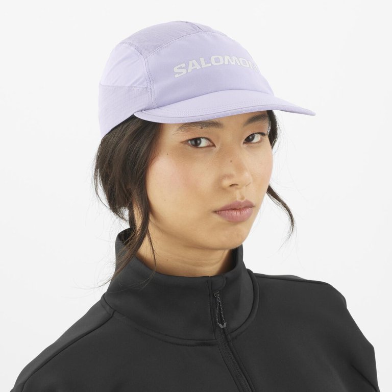 Кепка Salomon Sense Aero Cap - фіолетова