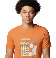 Футболка Columbia Sun Trek™ Graphic Tee M - помаранчева