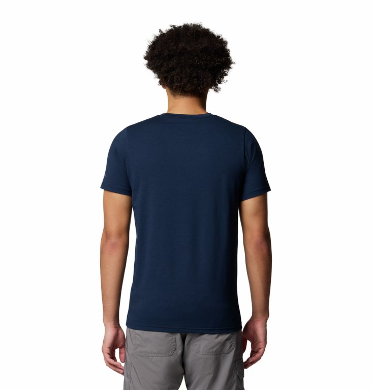 Футболка Columbia Sun Trek™ Graphic Tee M - темно-синій
