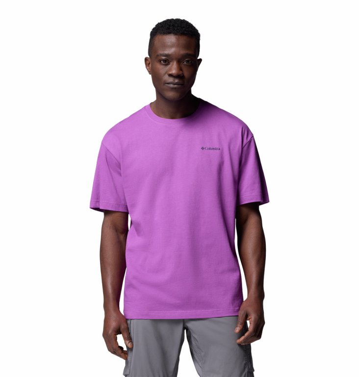 Футболка Columbia Black Butte™ Graphic Tee M - фіолетовий