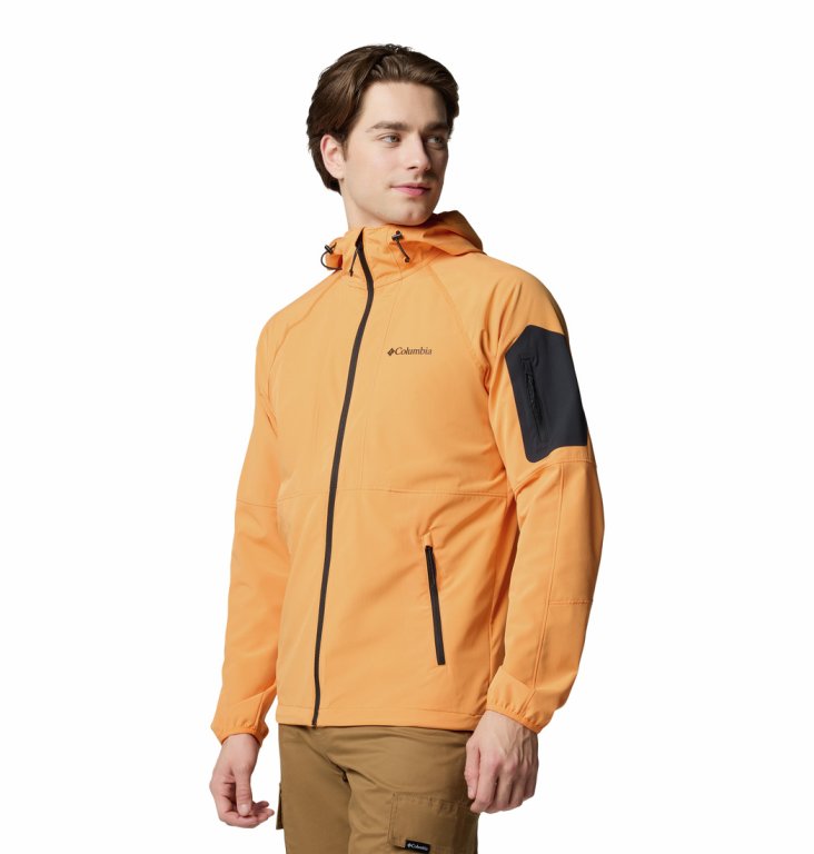 Куртка Columbia Tall Heights™ II Softshell Jacket M - жовтий/коричневий