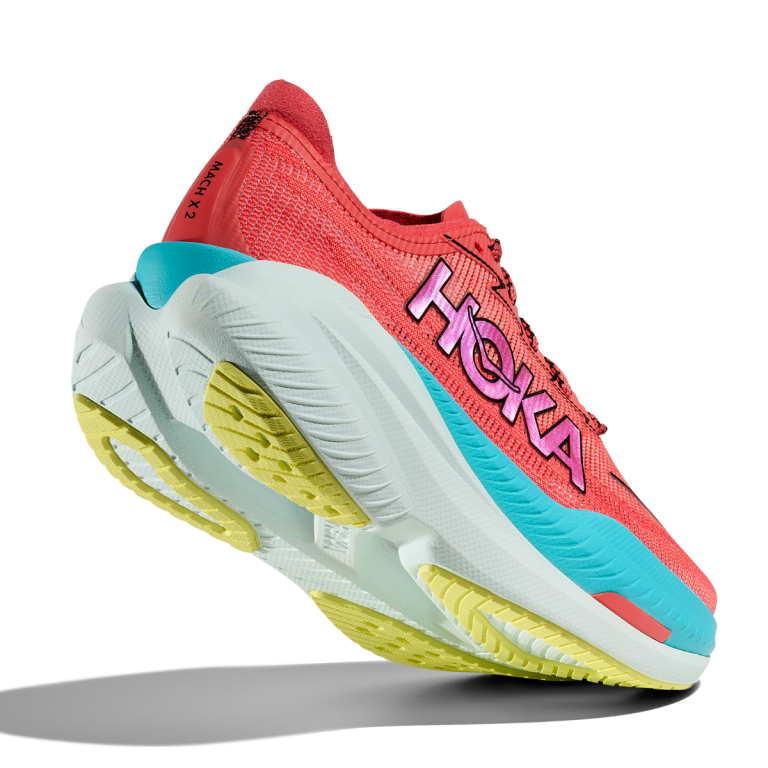 Кросівки Hoka Mach X 2 W - червоний/синій