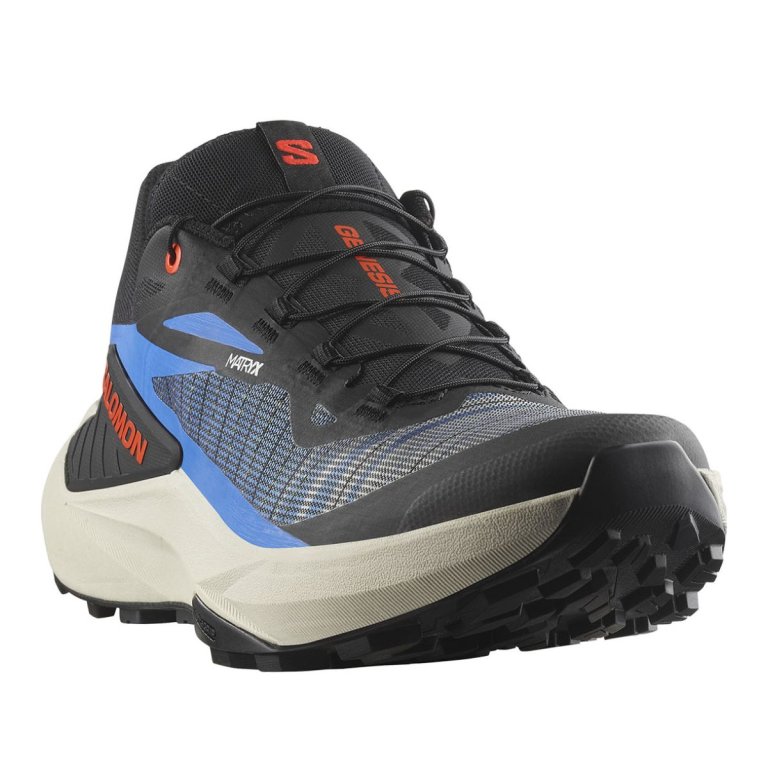 Кросівки Salomon Genesis M - чорний/синій/червоний