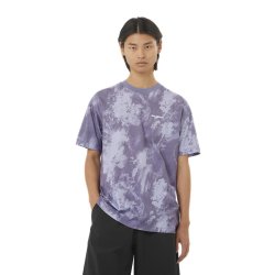 Футболка Salomon Canopy Ao Print Tee M - фіолетовий
