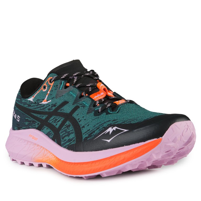 Кросівки Asics Fuji Lite 5 W - синій/рожевий/чорний