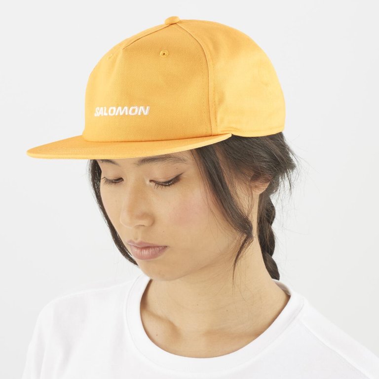 Кепка Salomon Cap Flat - помаранчева