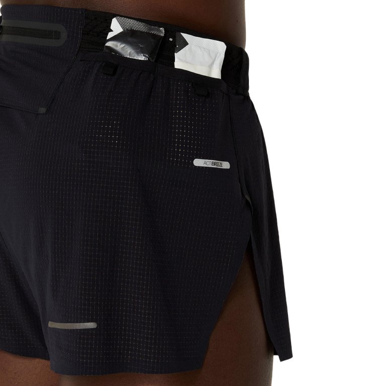 Шорти Asics Metarun Split Short M - чорний
