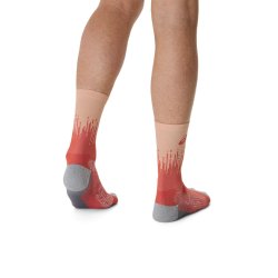 Шкарпетки Asics Performance Run Sock Crew Sock - рожевий/сірий