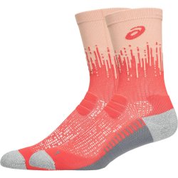 Шкарпетки Asics Performance Run Sock Crew Sock - рожевий/сірий