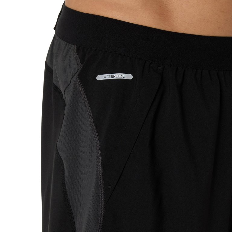 Шорти Asics Road 2-N-1 7In Short M - чорний / сірий