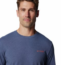 Футболка Columbia PFG™ Tarpon Rise Tech Tee SS M - синя