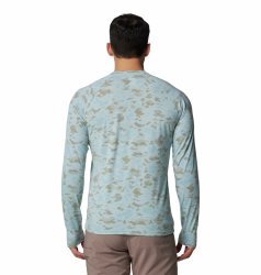 Футболка Columbia PFG Uncharted™ з довгим рукавом M - синьо/бежева