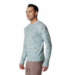 Футболка Columbia PFG Uncharted™ з довгим рукавом M - синьо/бежева
