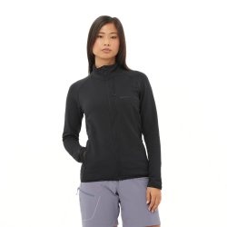 Світшот Salomon Essential Lightwarm FZ W - чорний