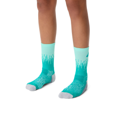Ponožky Asics Performance Run Sock Crew - modrá/šedá