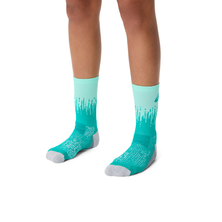 Ponožky Asics Performance Run Sock Crew - modrá/šedá